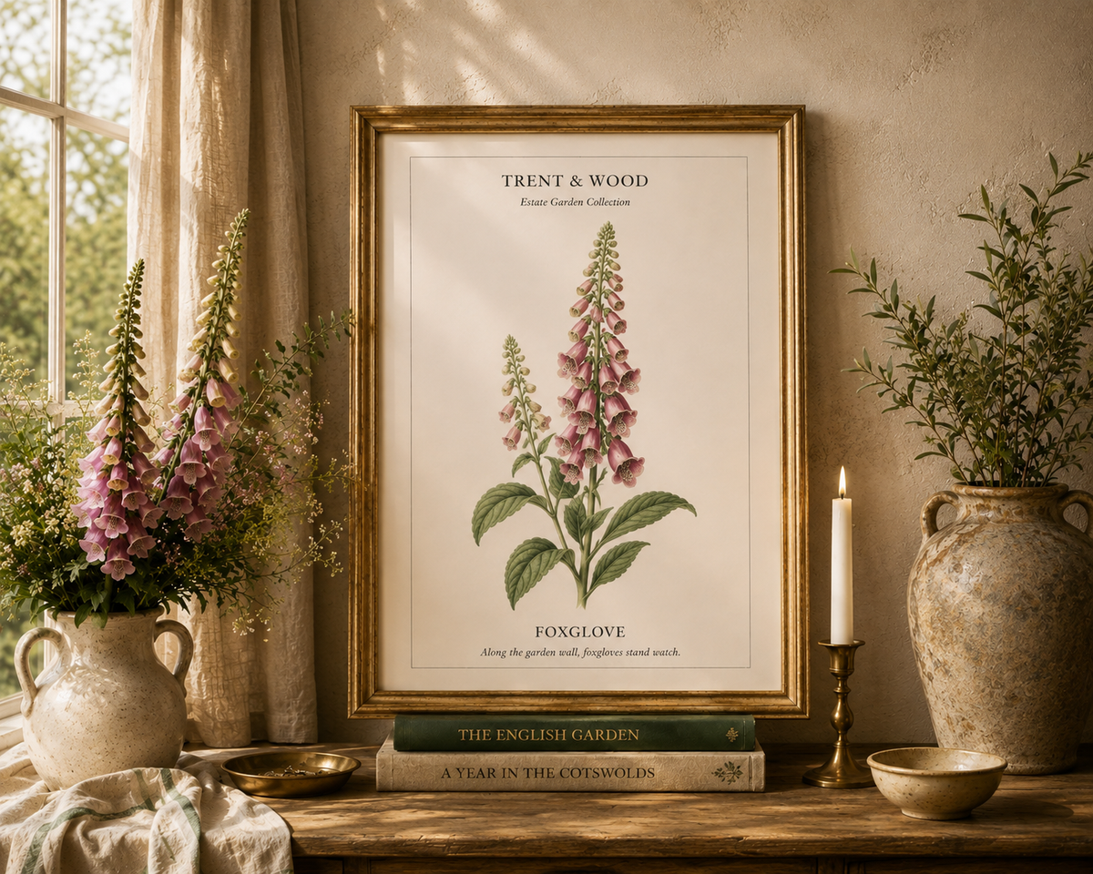 Foxglove | Botanical Print