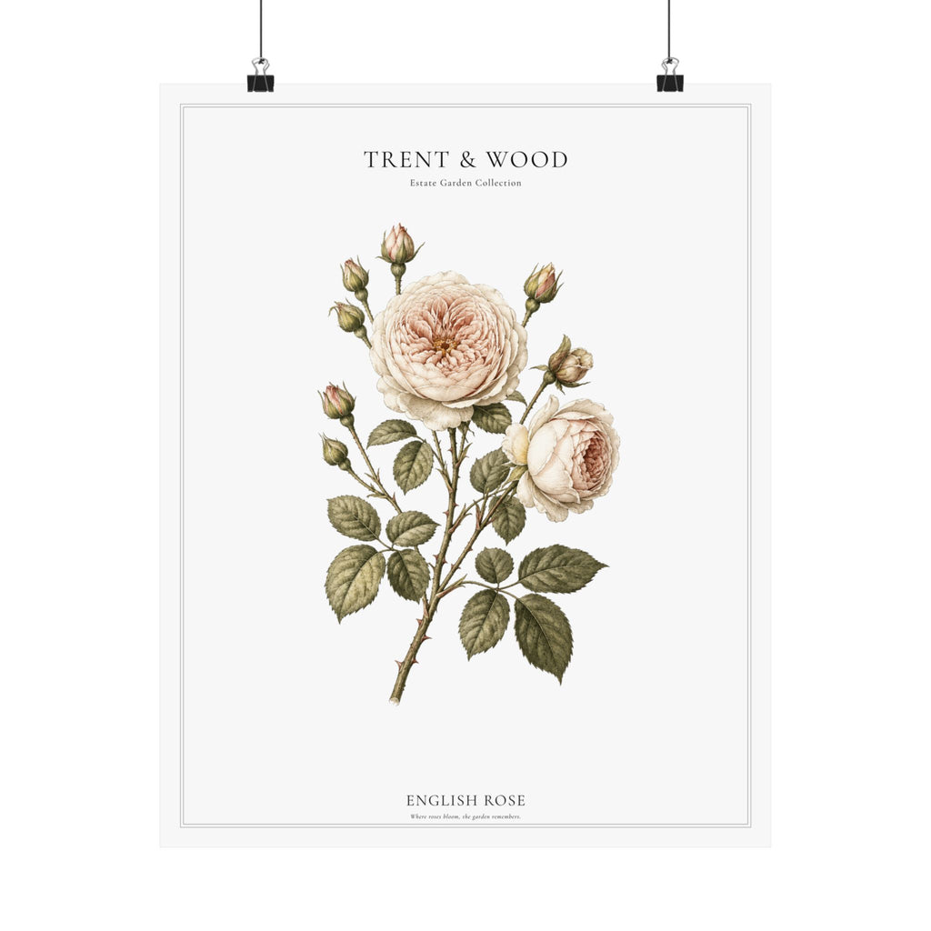 English Rose | Botanical Print